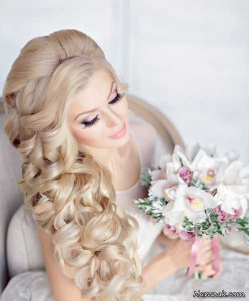 مدل مو و آرایش عروس